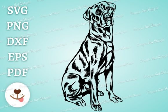 Cane Corso Dog Svg Png Dxf Cut File