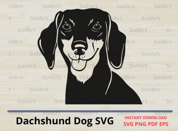 Dachshund Dog SVG