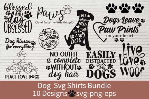 Dog Svg Shirts Bundle