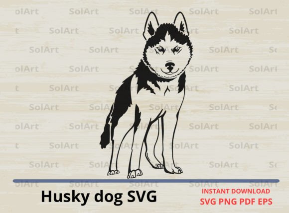 Husky Dog SVG Review