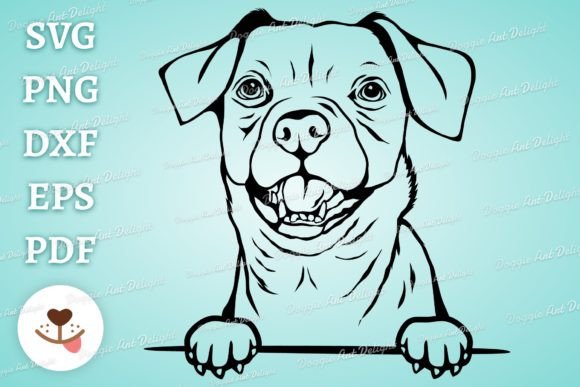 Peeking Chiweenie Dog Svg Png Dxf Cut