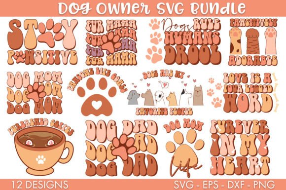 Retro Dog SVG Bundle