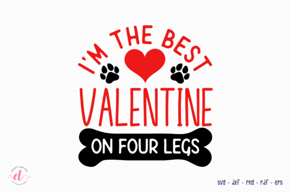 Valentine Dog SVG